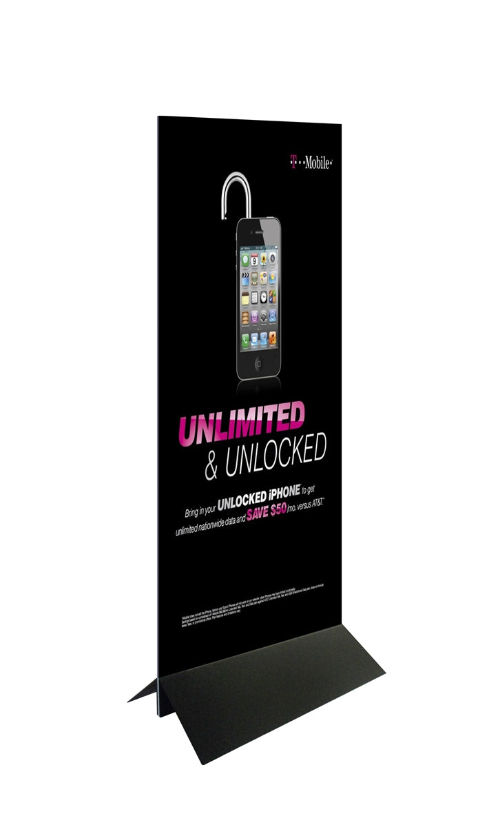 Floor Mount Sign Holder - 24