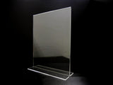 Acrylic Bottom Loading Display Sign Holder 8.5" x 11"