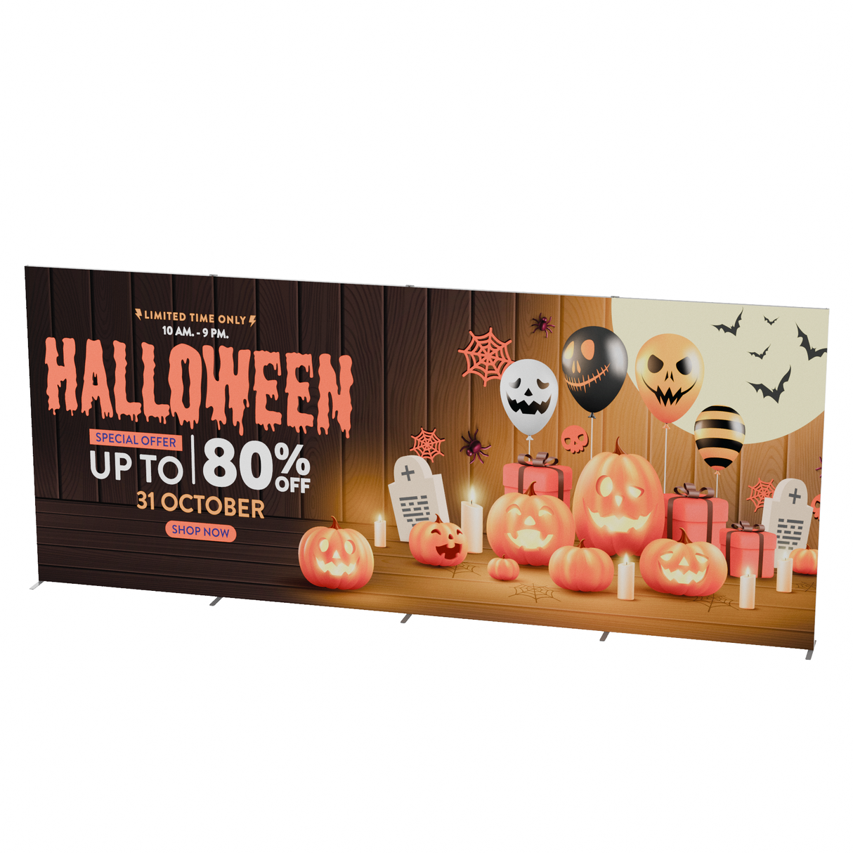 20 ft Ultrathin Display with Print