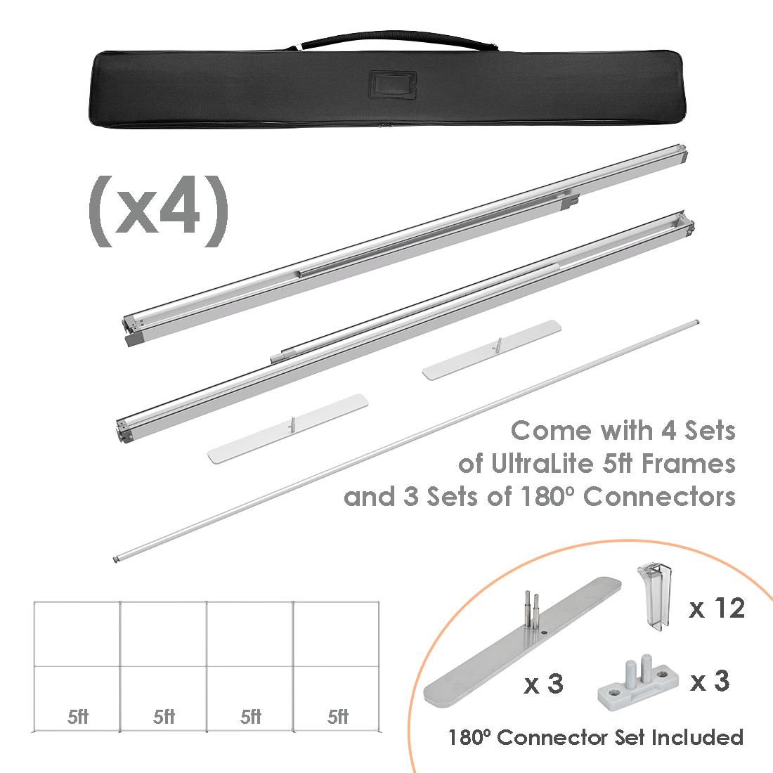 20 ft Ultrathin Display with Print