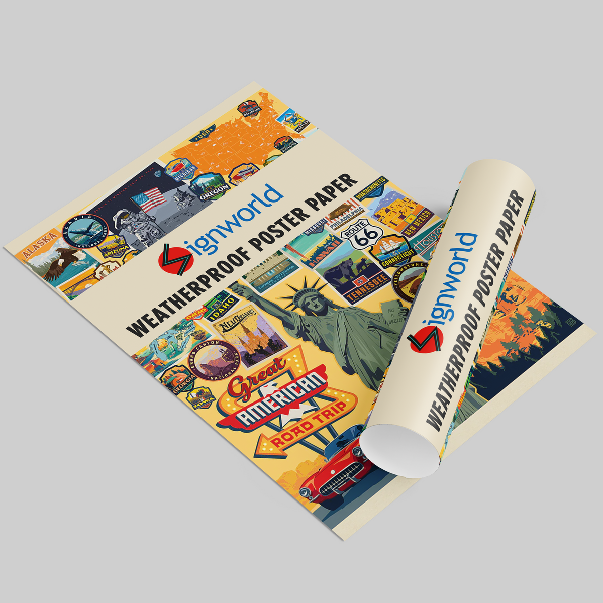 Weatherproofing Rally Posters Custom Size Weatherproof Poster Paper Printing – Signworld America