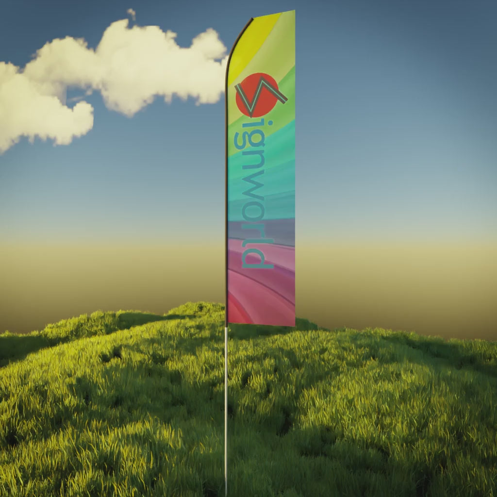 16 Ft Feather Flag Kit