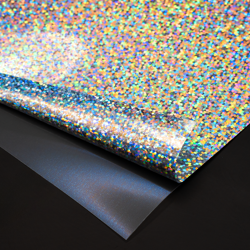 Holographic Glitter Adhesive Vinyl 50